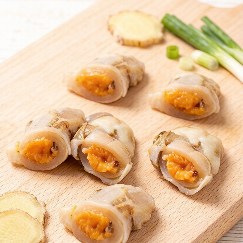 Razor Clam Meat with Roe