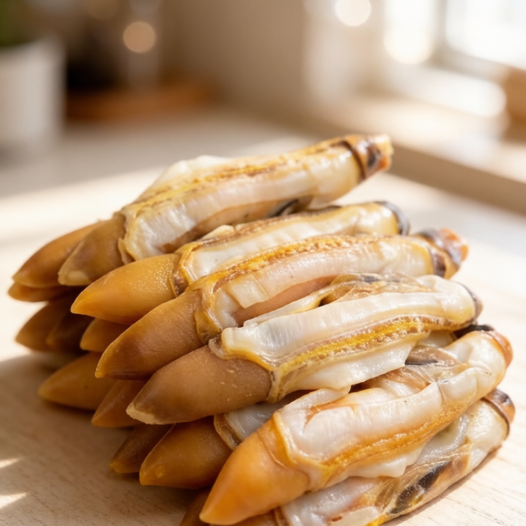 Razor Clam Meat with Roe